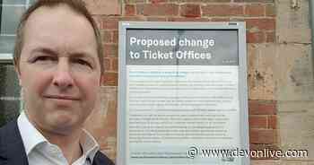 Plans to shut Devon train station ticket offices challenged