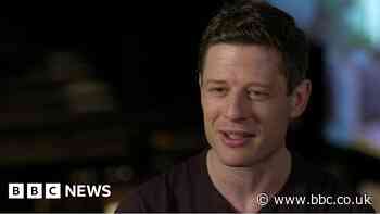 James Norton on why he has to hide food on stage