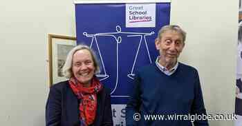 Wirral MP highlights importance of school libraries with author
