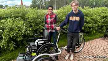 Thompson teens digging into gardens, pedalling specialized bikes to help seniors