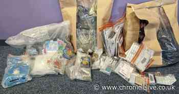 Two arrested in Walker after two kilos of cannabis plants and £40k in cash seized in raids