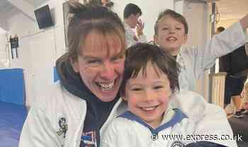 Superfit mum who gave birth at 40 suffers from crippling illness leaving her immobile