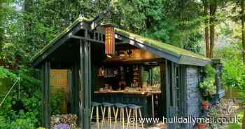 Pensioner's back garden boozer with stained glass windows cost £5,000