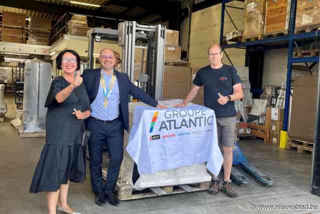 Groupe Atlantic Belgium en Rotary Halle schenken boilers aan Ziekenhuis Zonder Grenzen