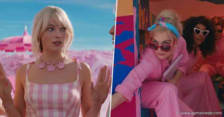 Margot Robbie's pink-themed Barbie set rule is just so perfectly Barbie