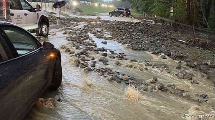 Extreme flooding overwhelms New York roadways and kills 1 person