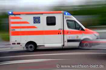 Schwer verletzt: Motorradfahrer aus Hille prallt in Leitplanke