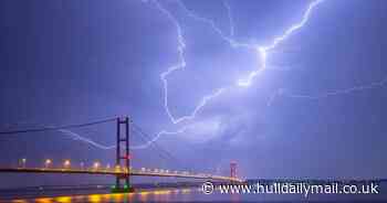 When more thunderstorms could hit the Hull area - forecast for the week