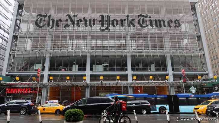 The New York Times disbands its sports department