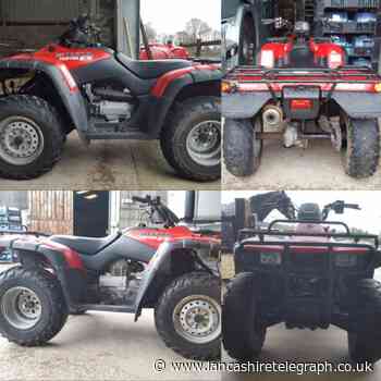 Police appeal after quad bike stolen from Bashall Eaves