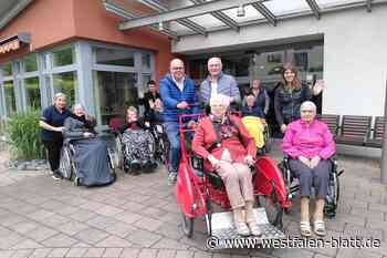 Angebot der roten Delbrück-Rikscha ist zwei Jahre alt