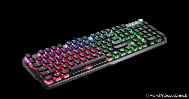 MSI Vigor GK71 SONIC: ottime performance nel gaming grazie ai nuovi switch Sonic Red