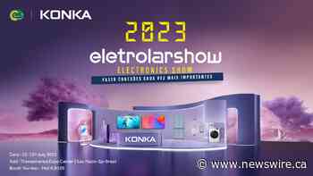 KONKA causa sensación en la mayor feria de electrodomésticos y electrónica de América Latina