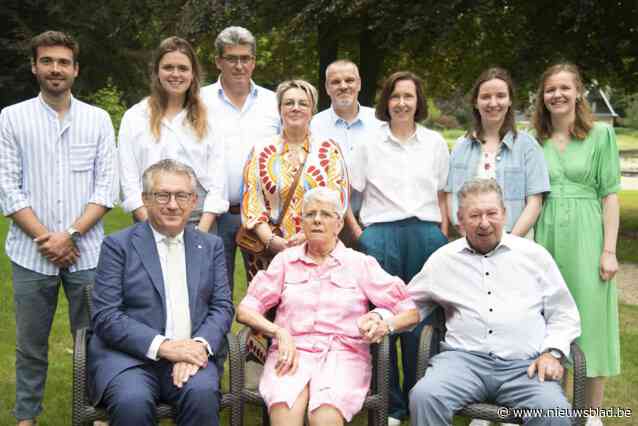 Francine en Gaston vieren hun diamanten huwelijksverjaardag