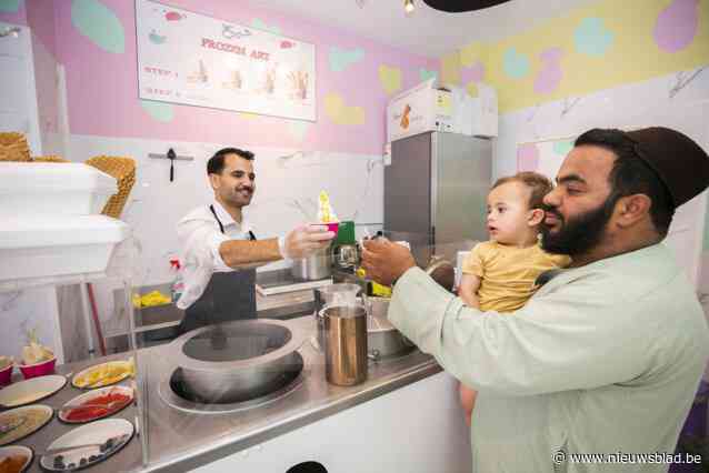 Assadullah opent ijssalon met traditioneel, Afghaans ijs: “In Afghanistan vind je dit ijs in elk klein winkelstraatje”