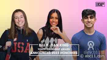 2023 Billie Jean King Youth Leadership Award honorees announced ahead of ESPYS