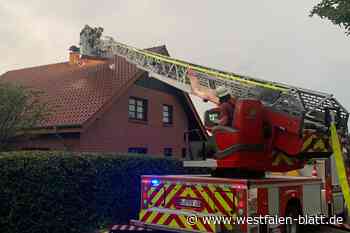 Feuerwehr Büren rückt zu drei Unwetter-Einsätzen aus