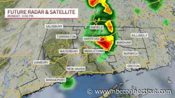 Tracking afternoon thunderstorms, drier weather moving in