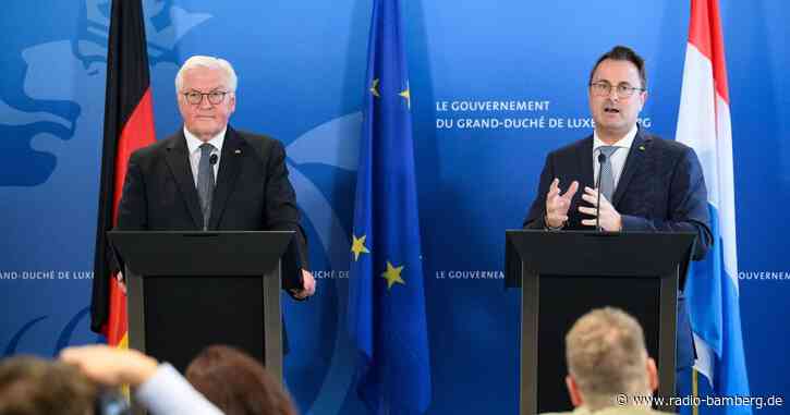 Steinmeier und Bettel: Binnengrenzen müssen offen bleiben