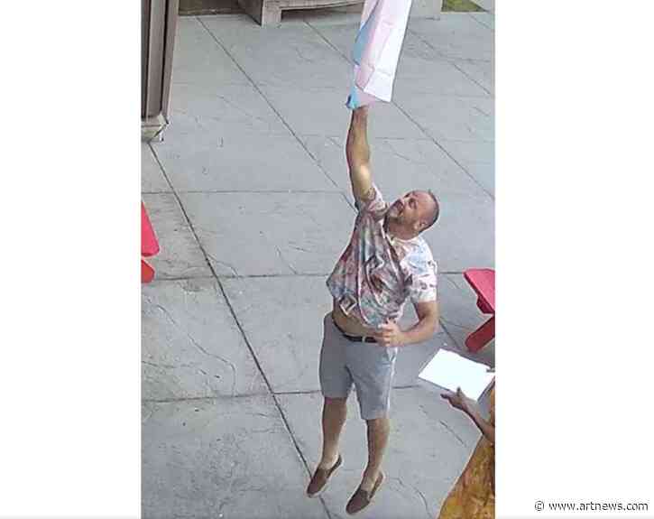 Man Who Pulled Trans Flag from Canadian Art Gallery Identified By Police