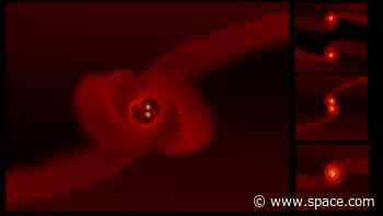 Colliding black holes could hide in the light of superbright quasars