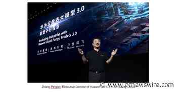 HUAWEI CLOUD Releases Pangu 3.0