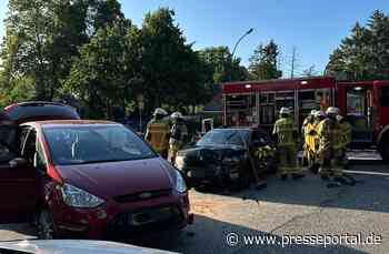 FW-SE: Verkehrsunfall mit vier verletzten Personen in Bad Bramstedt