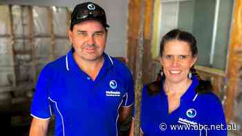 Summer left accounting to become an apprentice plumber. The mature-age trainee has been a valuable asset