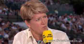 Clare Balding cracks BBC 'joke' as Wimbledon interview cut short leaving viewers annoyed