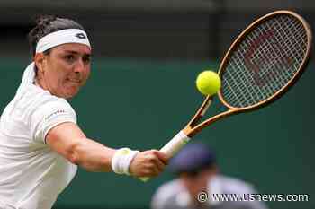 Jabeur Reaches Wimbledon Quarterfinals, Where Defending Champion Rybakina Awaits