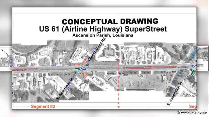 Gonzales transforming portion of Airline Highway into a 'SuperStreet'; see the plans here