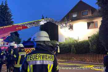 Fernseher verursacht Wohnungsbrand in Bielefeld