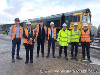 Lancashire county councillors visit Fox Group-owned Leyland railhead