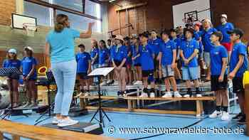 Sommerkonzert in Wildberg: Schüler des BZWs zeigen ihr sängerisches Talent