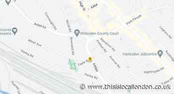 Roads closed following car crash in Willesden Junction