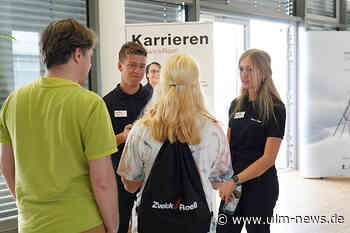 Viele Besucher beim „Tag der Ausbildung“ bei ZwickRoell
