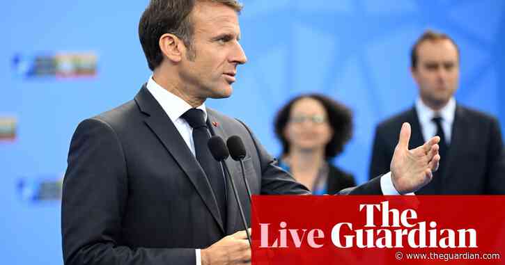 Russia-Ukraine war live: Zelenskiy says it will be ‘absurd’ if Ukraine is not invited to become a Nato member