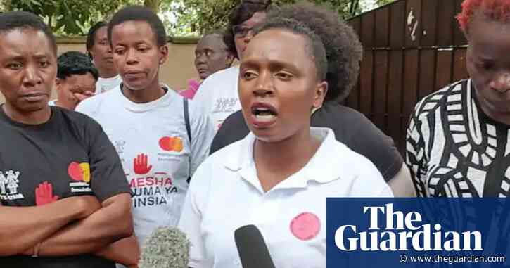 Three arrested in Kenya as backlash grows over period strip-search
