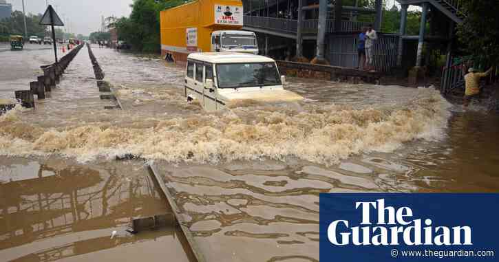 India floods: monsoon rains leave 22 dead in north as Delhi sees wettest July day in decades