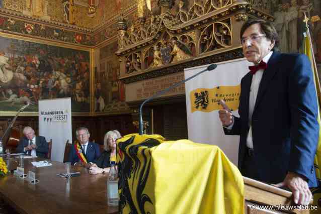 Waals minister-president Elio Di Rupo gastspreker in Brugse stadhuis