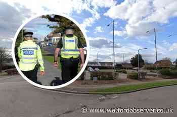 Unauthorised traveller camp set up in Altham Way, South Oxhey
