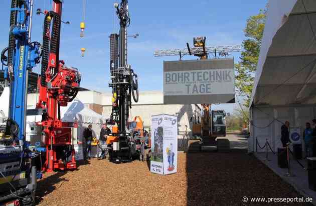 Bohrtechniktage 2023 mit 73. Deutschen Brunnenbauertagen am 20. - 21. September 2023 in Bad Zwischenahn - bohren, bilden, begeistern - Leitthemen: Geothermie, Energie, Digitalisierung, Nachhaltigkeit