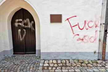 Schmierereien an Kirche in Dielingen: Wer kennt die Täter?