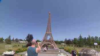 Sask. village's Eiffel Tower attraction featured in national chocolate bar campaign