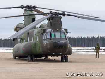 Recovery of Chinook helicopter that crashed into Ottawa River now underway