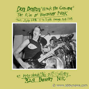 Greater Victoria photographer puts the punk back in NYC neighbourhood