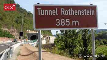 Bundesstraße 88 zwischen Jena und Kahla: Bleibt es im Tunnel Rothenstein bei Tempo 60?