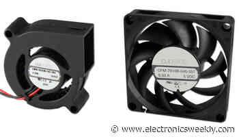 CUI introduces 20x20mm fans and a lot of blowers