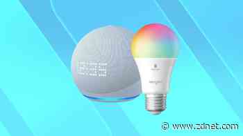 Buy an Echo Dot (5th gen) with clock and get a free smart bulb for Prime Day