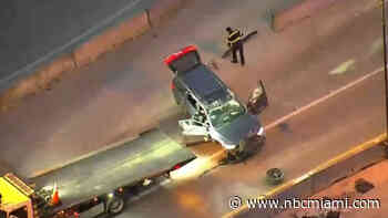 Man who tried to run over officers in Doral arrested after chase ends in crash: Police